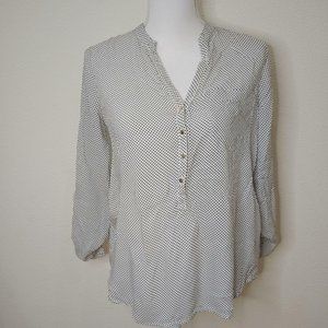 Cynthia Rowley / Small/ Blk/White Blouse
